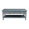 International Concepts Rectangle Spencer Coffee Table, 48 in W X 24 in L X 19 in H, Wood, Antique Washed Heather Gray OT105-8C - alternate 8